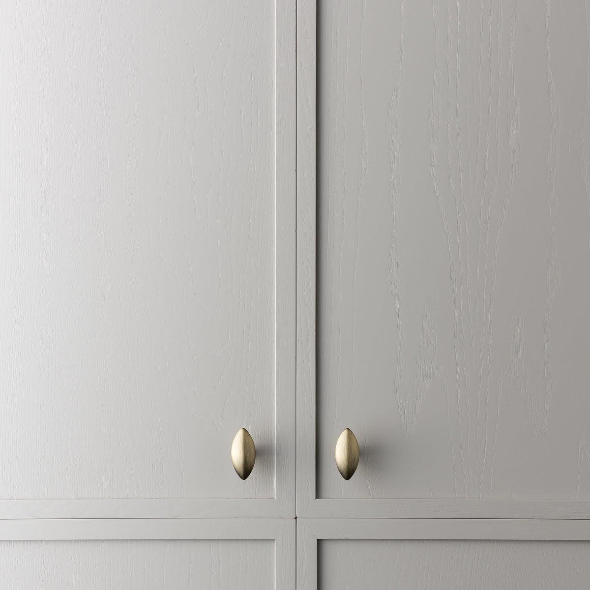 Almond Knob Aged Brass — view 7