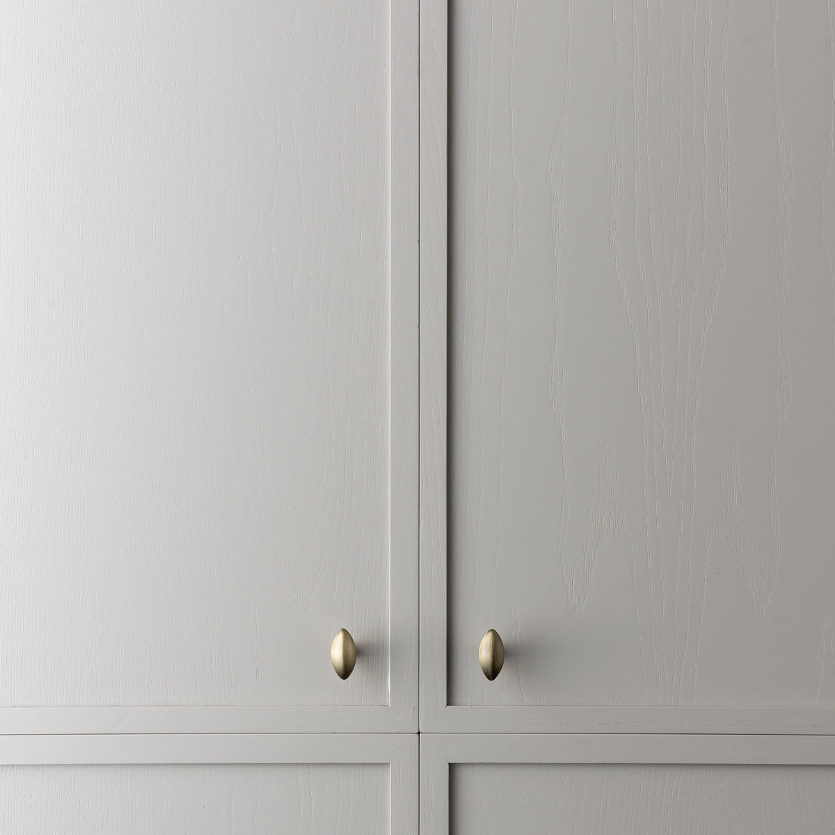 Almond Knob Aged Brass — view 6