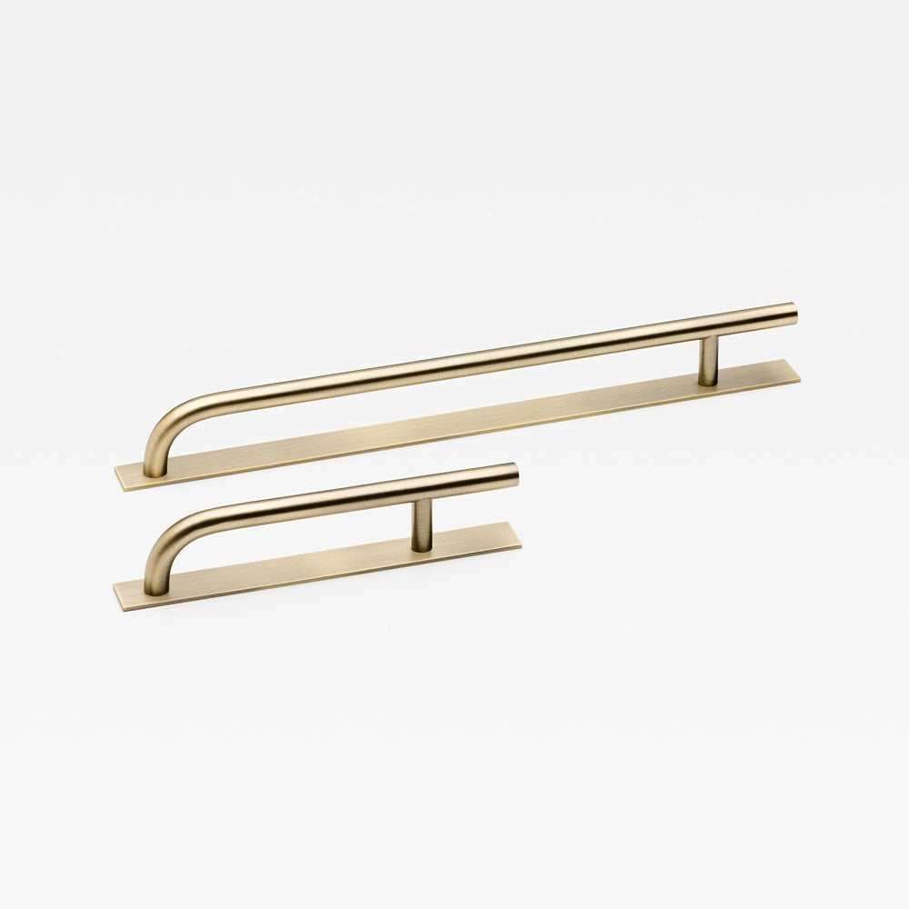 Brera with Backplate Aged Brass — view 1