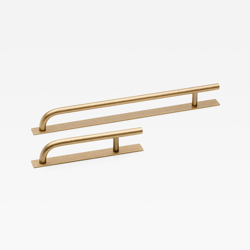 Brera with Backplate Tumbled Brass — view 1