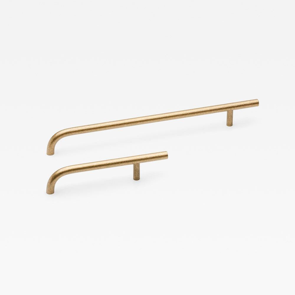 Brera Handle Tumbled Brass — view 1