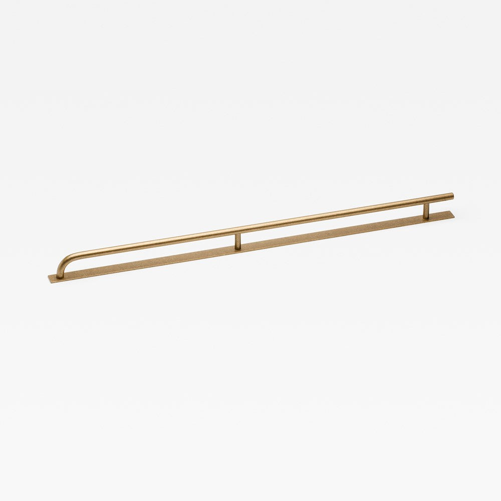 Brera with Backplate Tumbled Brass Large — view 1