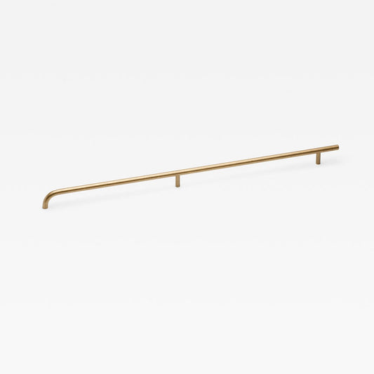 Brera Handle Tumbled Brass Large — view 1