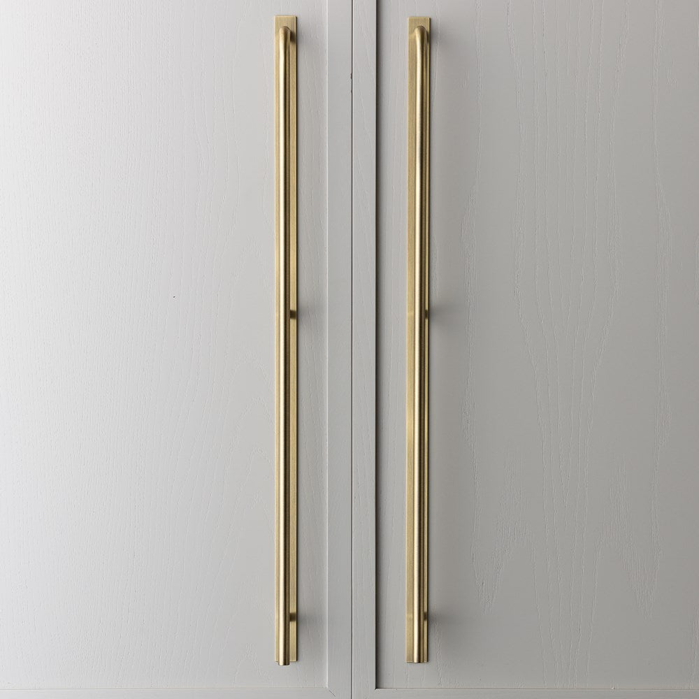 Brera with Backplate Aged Brass Large — view 3