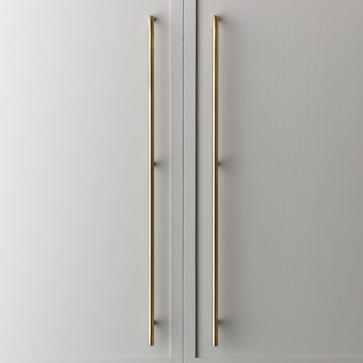 Brera Handle Aged Brass Large — view 3
