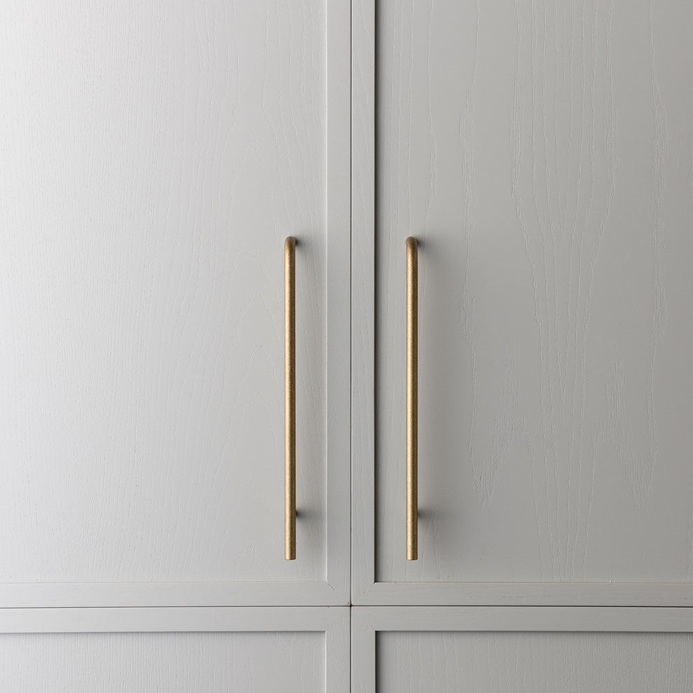 Brera Handle Tumbled Brass — view 5