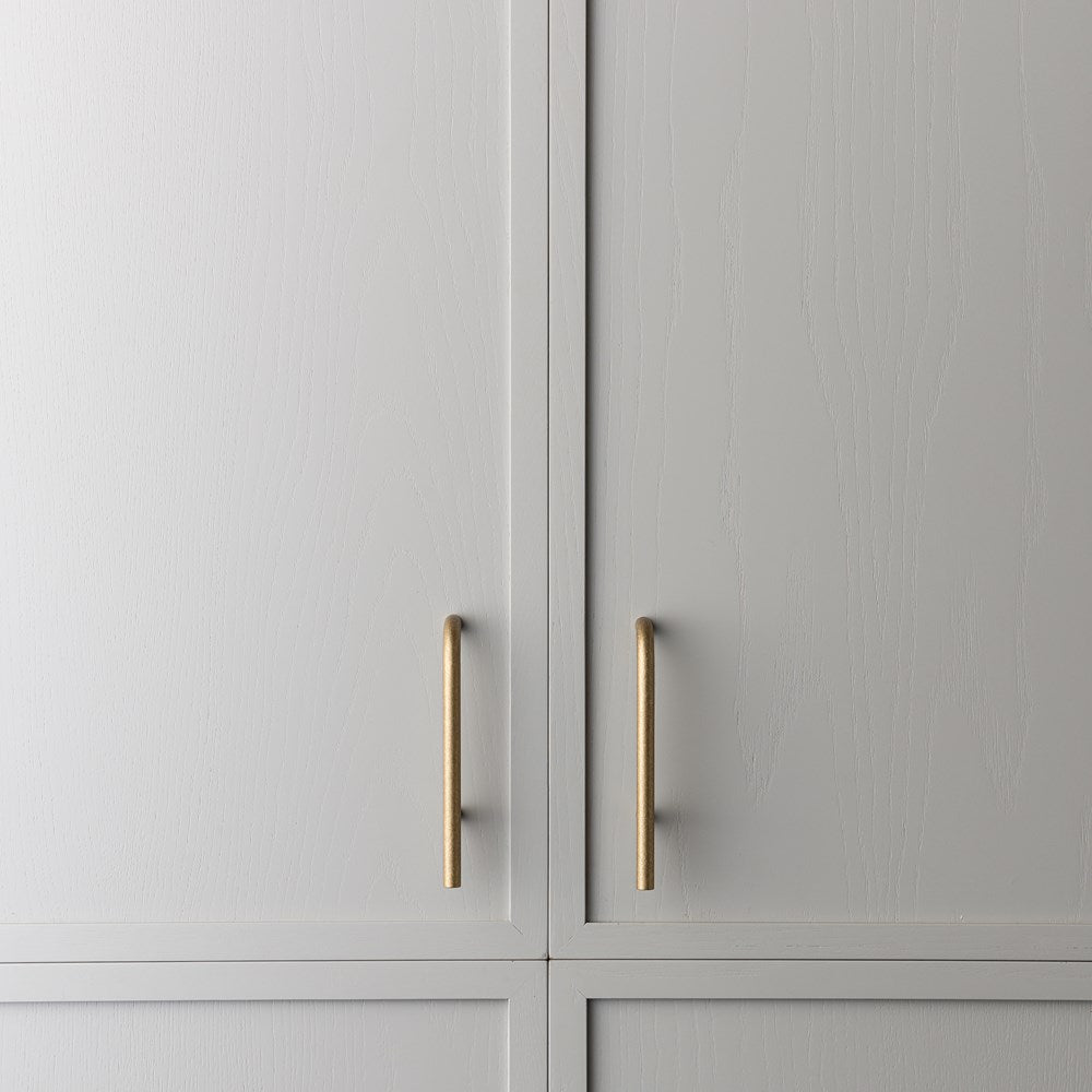 Brera Handle Tumbled Brass — view 4