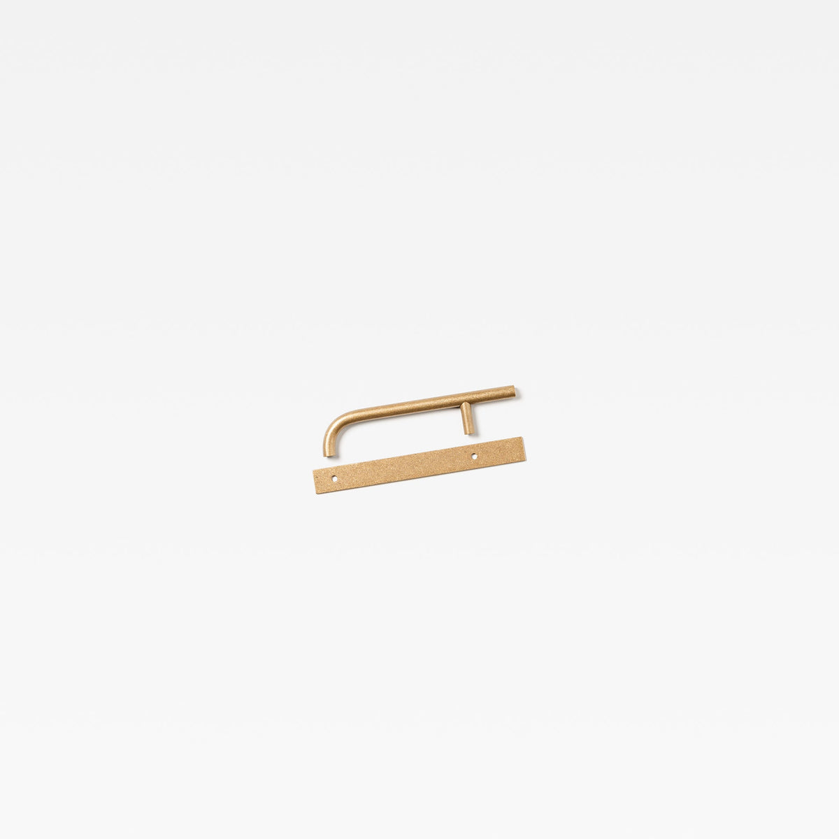 Brera with Backplate Tumbled Brass — view 3