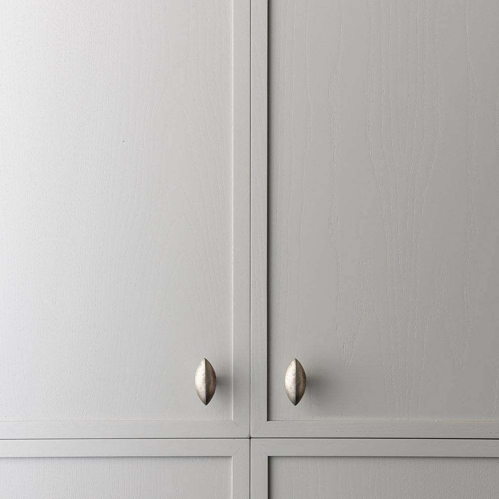 Cast Almond Knob Pewter — view 6