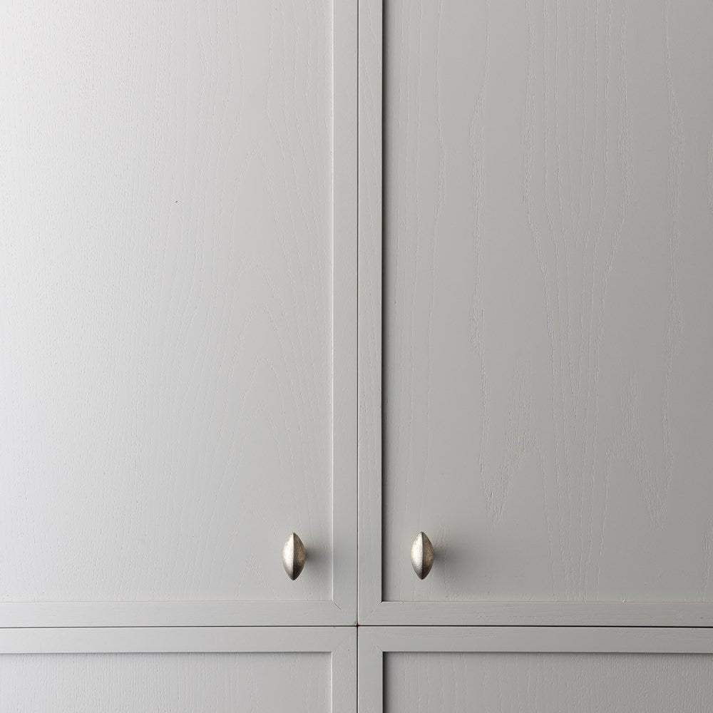 Cast Almond Knob Pewter — view 5
