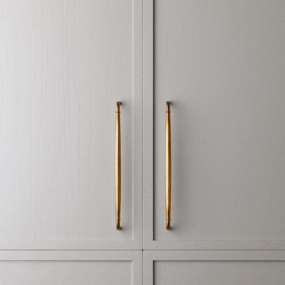 Cast Almond Pull Natural Brass — view 5