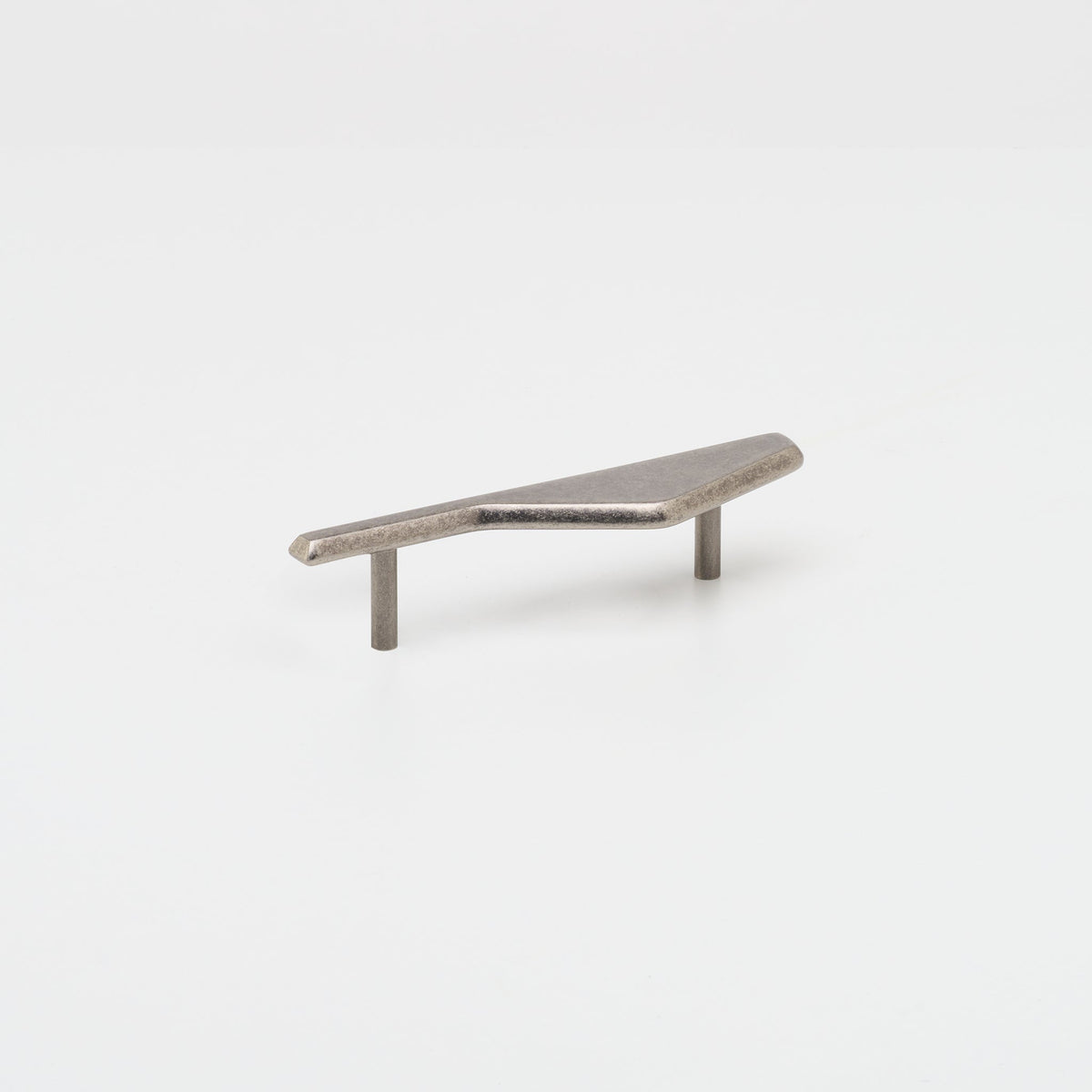 Outline_D Handle Tumbled Nickel — view 3
