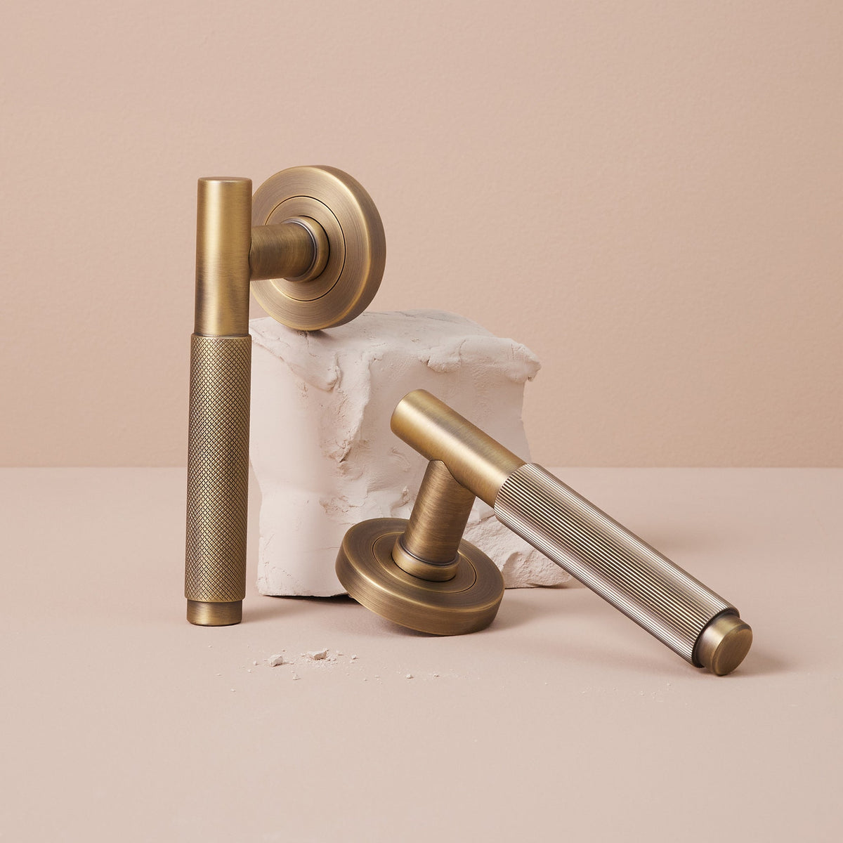 Kintore Lever Aged Brass — view 4