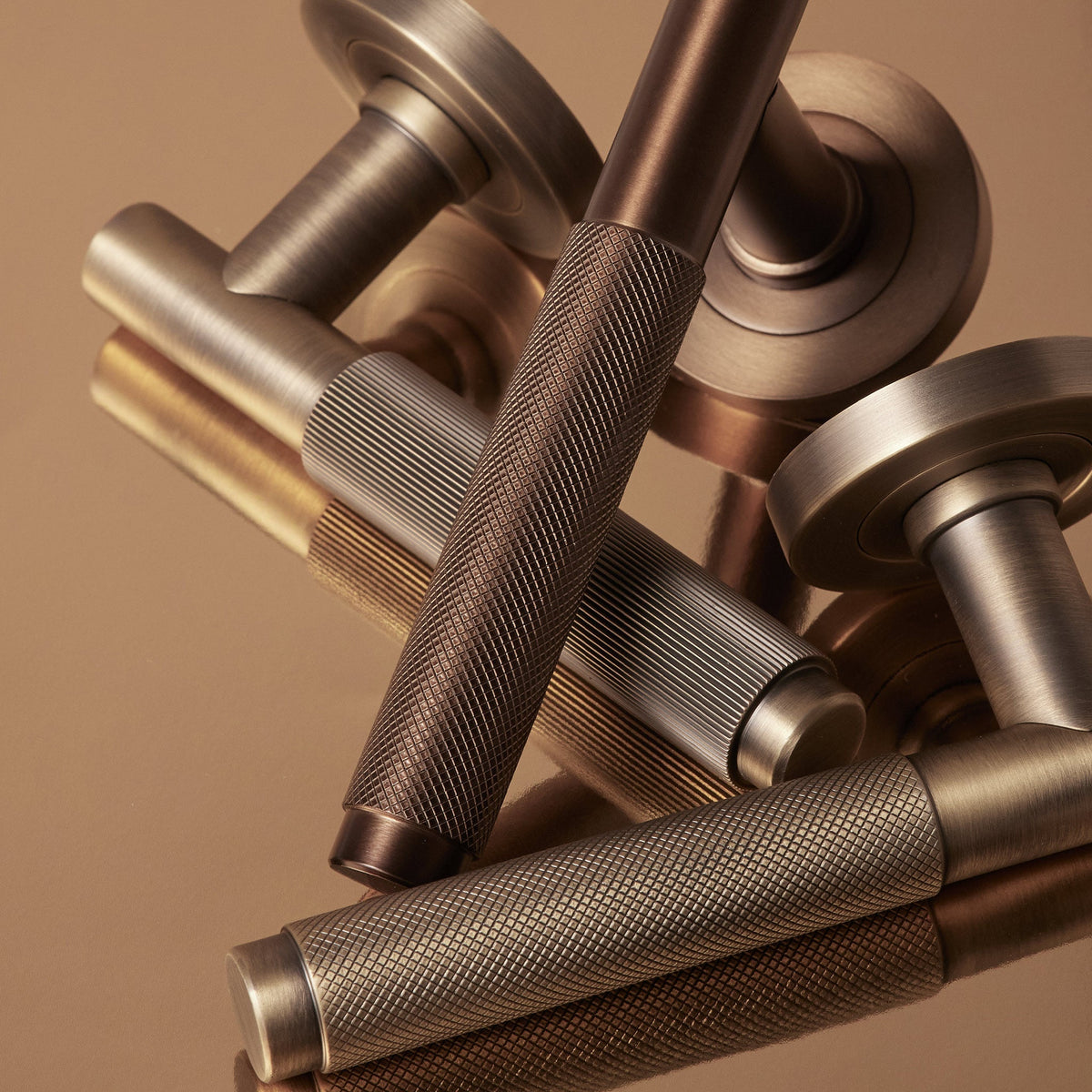 Kintore Lever Aged Brass — view 3