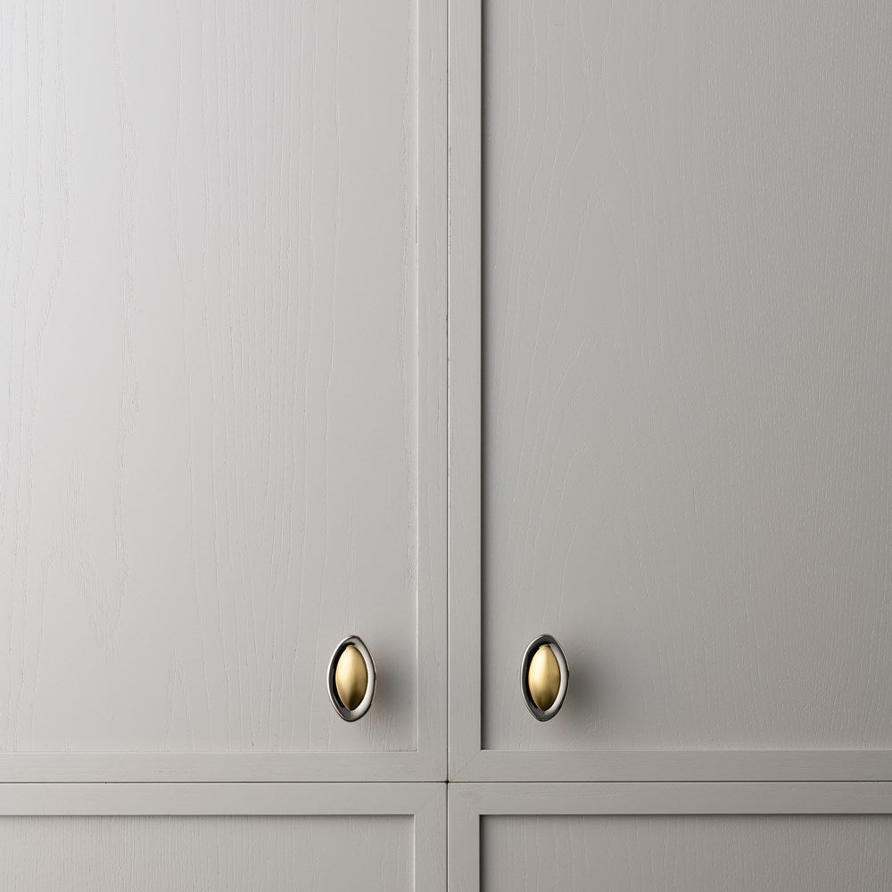 Duet Knob Polished Nickel — view 5