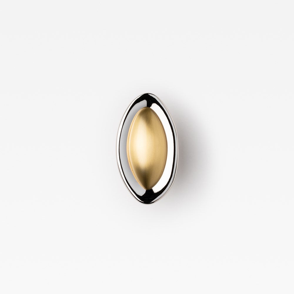 Duet Knob Polished Nickel — view 1