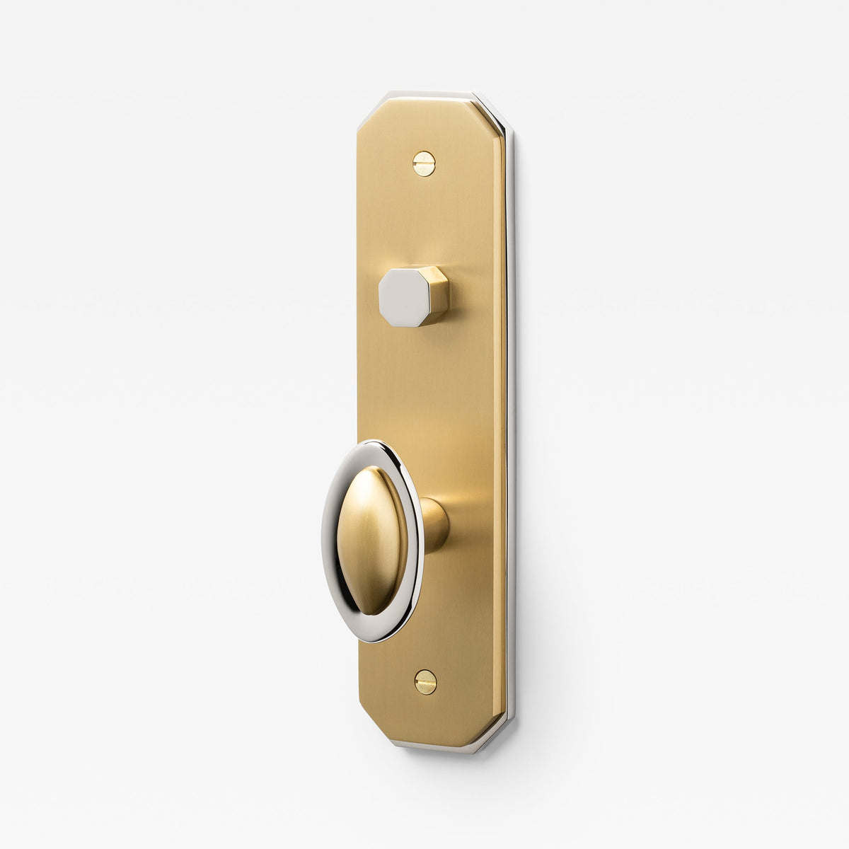 Duet Passage Privacy Polished Nickel — view 1