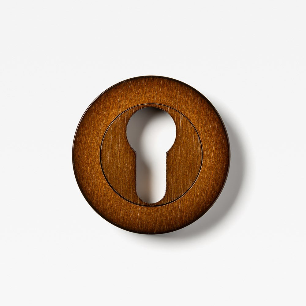 Escutcheon Euro Bronze — view 2