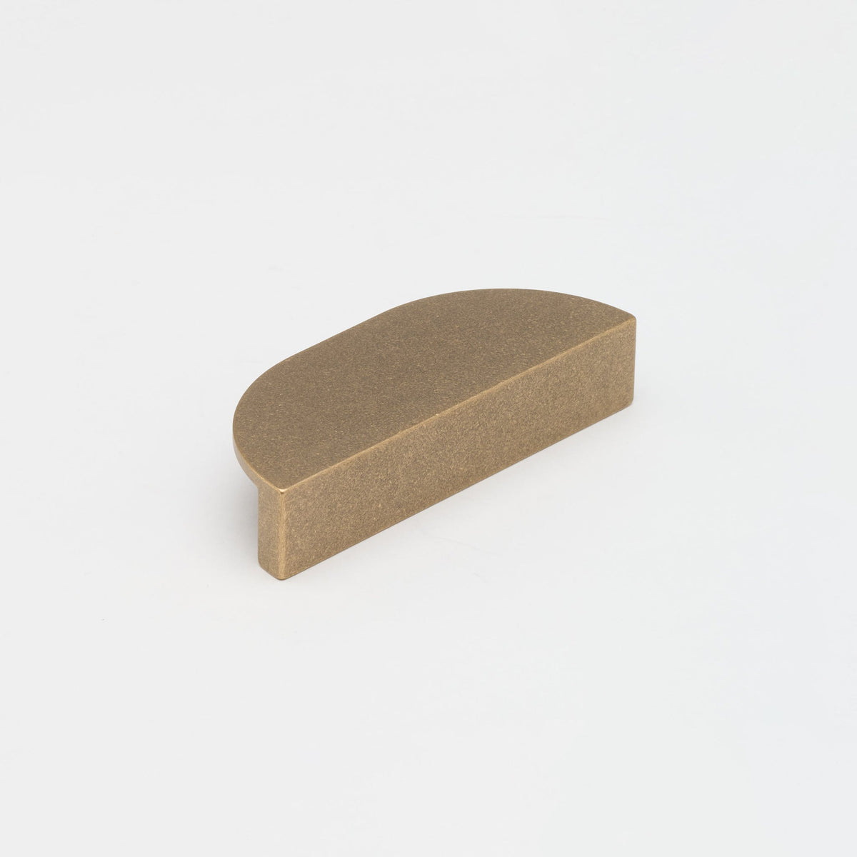 Isla Pull Tumbled Brass — view 2
