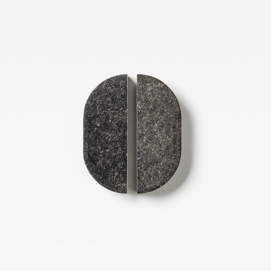 Isla Pull Tumbled Nickel — view 1
