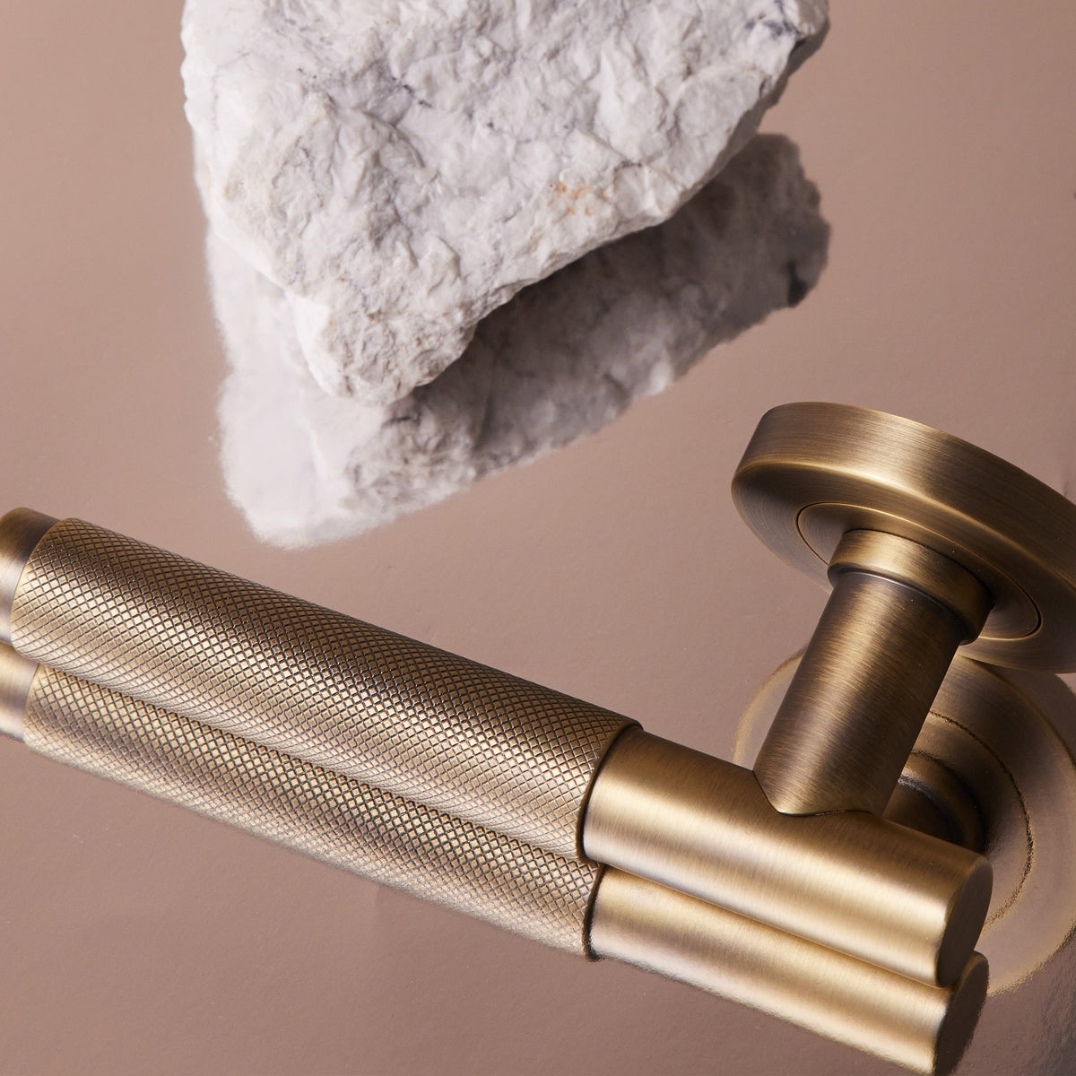Kintore Lever Aged Brass — view 5
