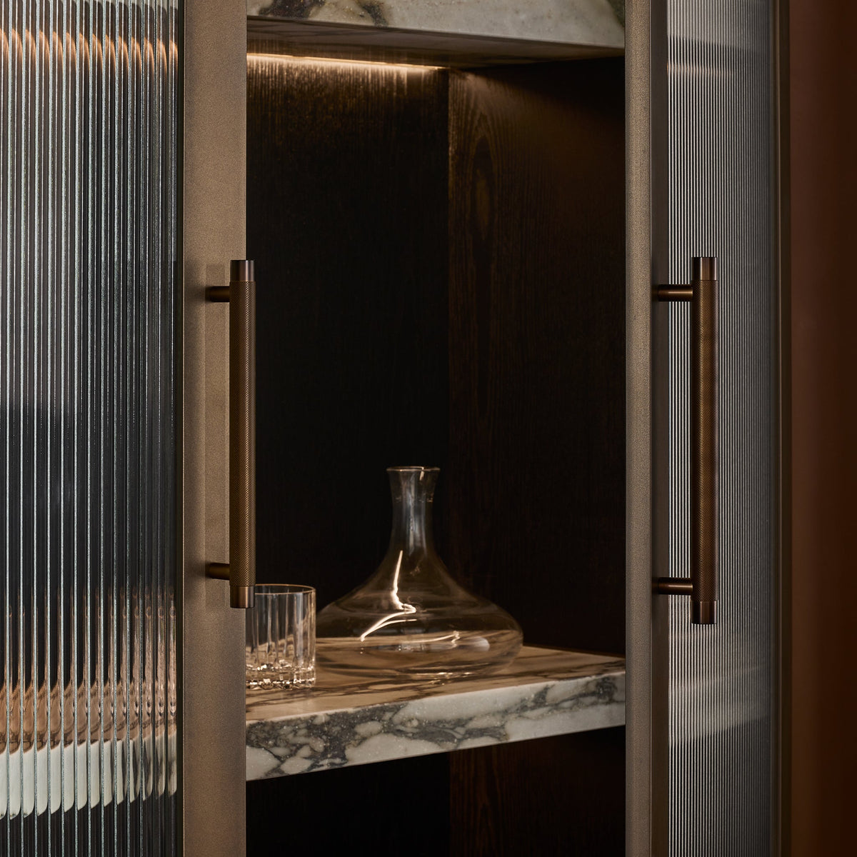 Kintore Pull Aged Brass — view 2
