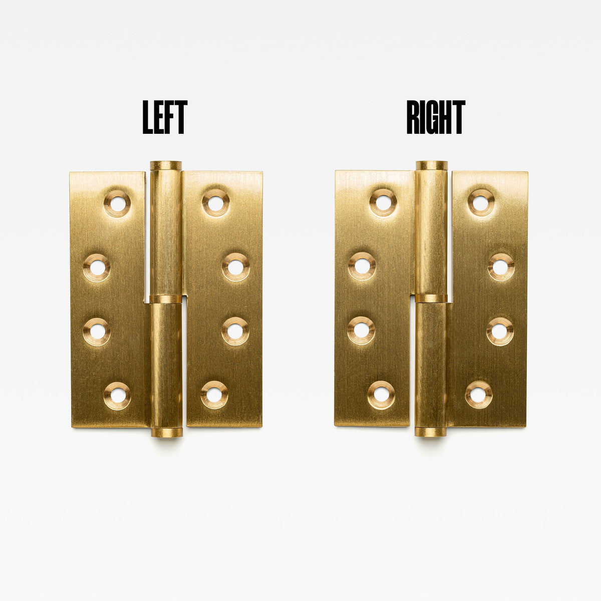 Lift Off Hinge Brass — view 2