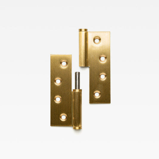 Lift Off Hinge Brass — view 1