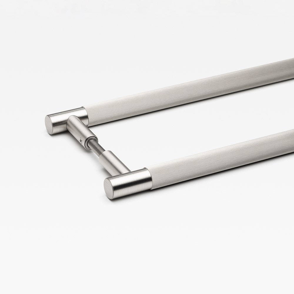 Linear Entry Pull Nickel Small — view 2