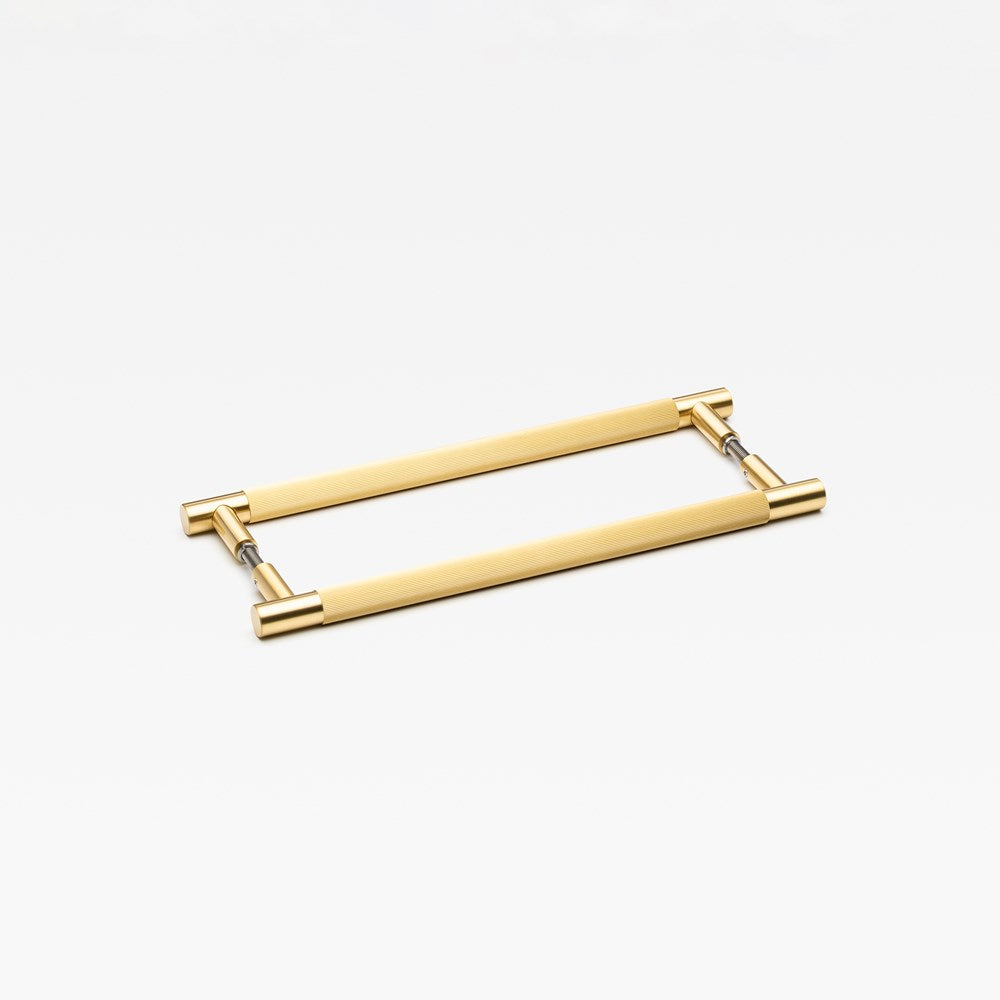 Linear Entry Pull Brass Small — view 1