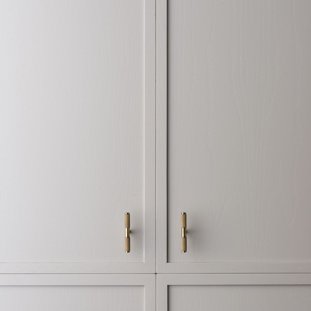 Linear T-Pull Aged Brass — view 3