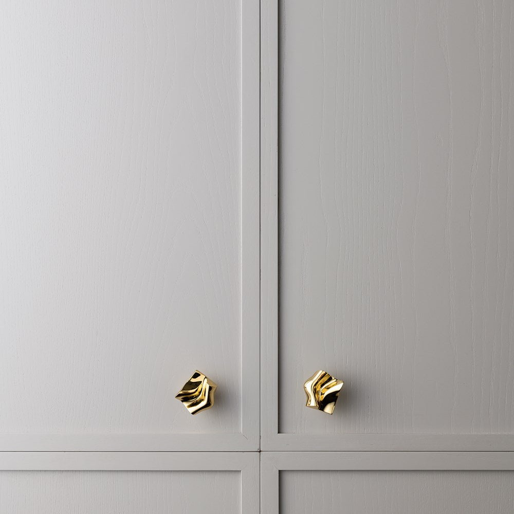 Lucia Knob I Polished Brass — view 5
