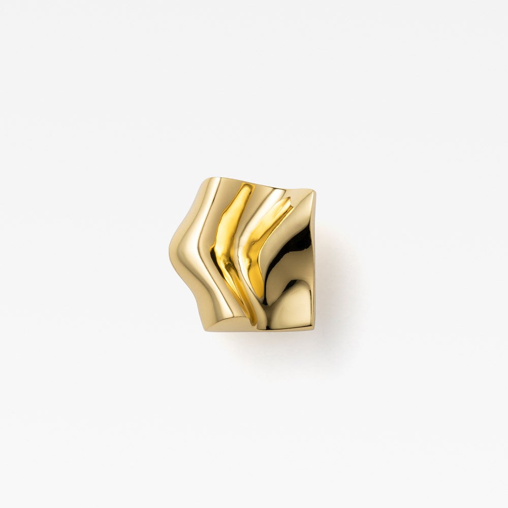 Lucia Knob I Polished Brass — view 4
