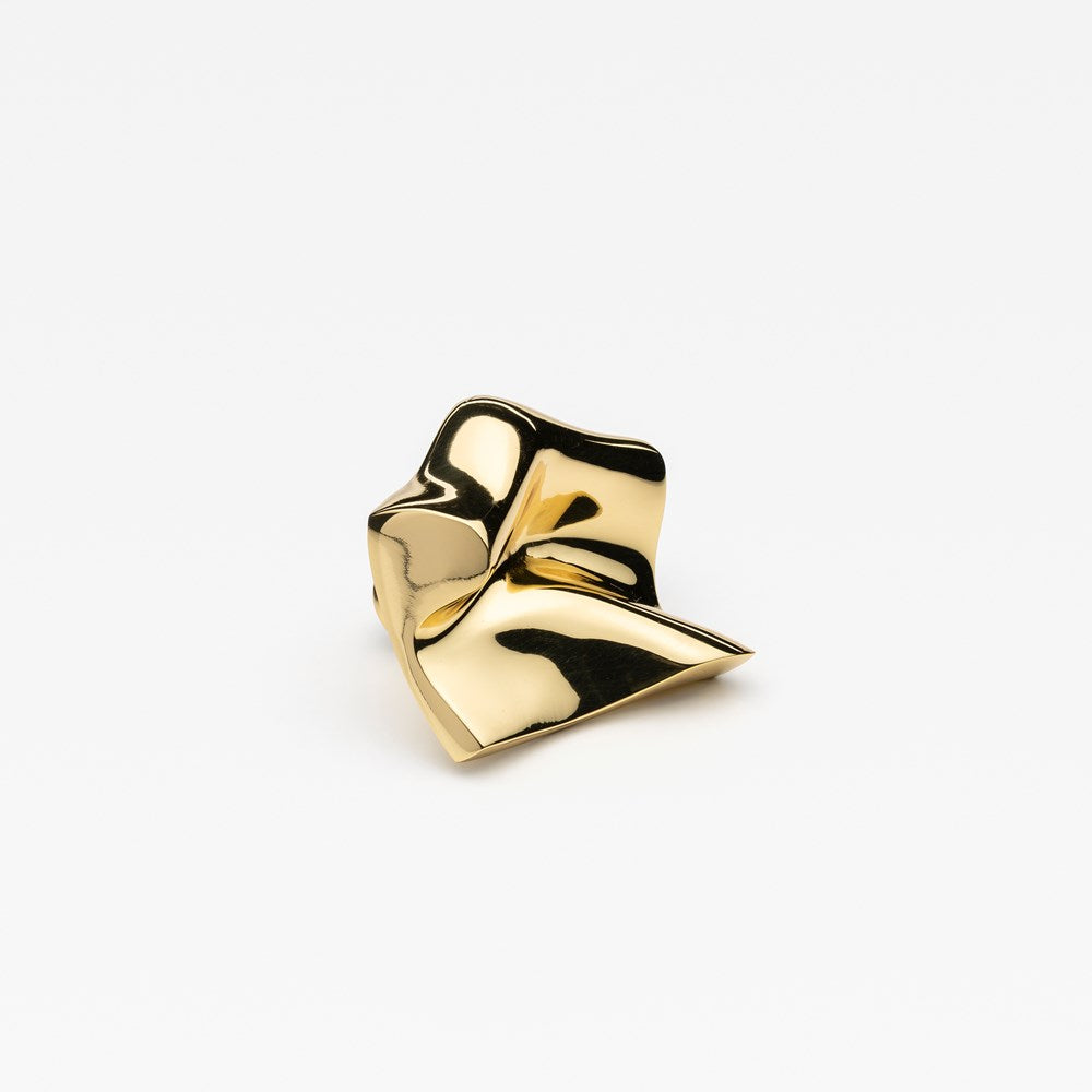 Lucia Knob I Polished Brass — view 1