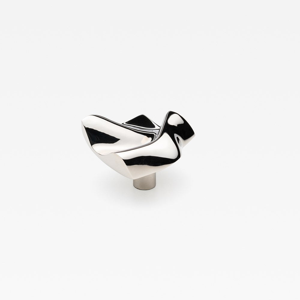 Lucia Knob I Polished Nickel — view 3