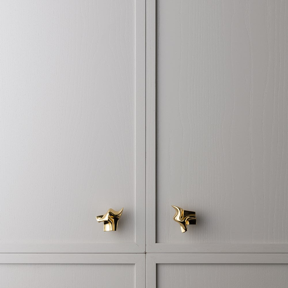 Lucia Knob II Polished Brass — view 4