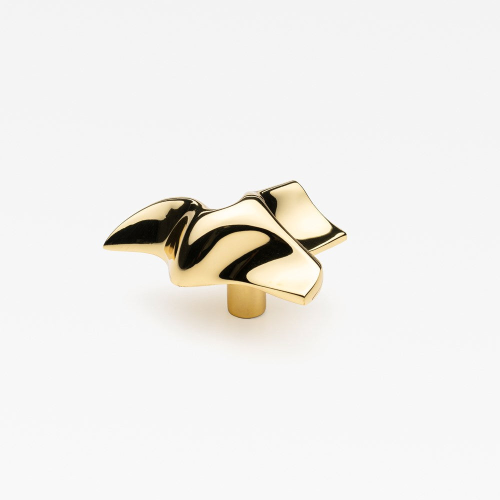 Lucia Knob II Polished Brass — view 2
