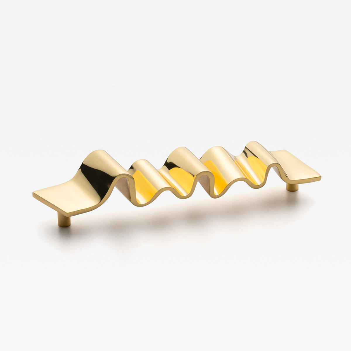 Lucia Pull Polished Brass — view 6