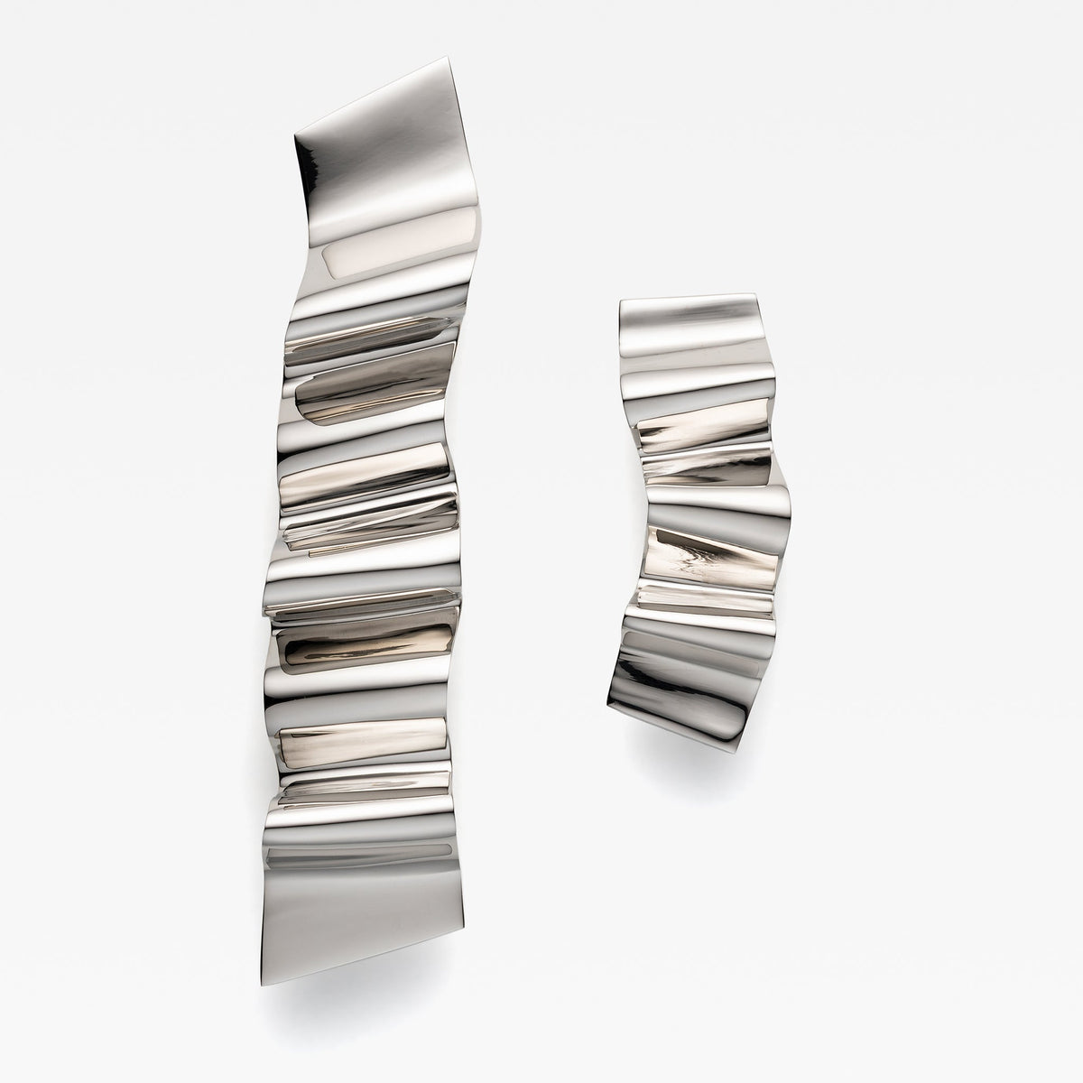 Lucia Pull Polished Nickel — view 1