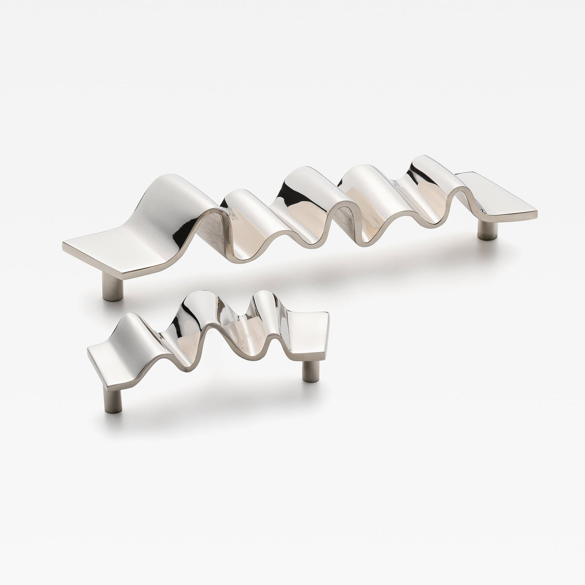 Lucia Pull Polished Nickel — view 4