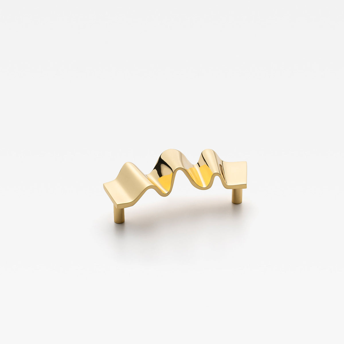 Lucia Pull Polished Brass — view 5