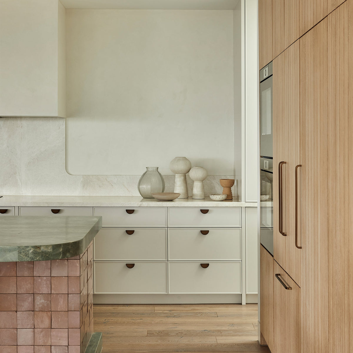 Luna Pull Aged Brass — view 2