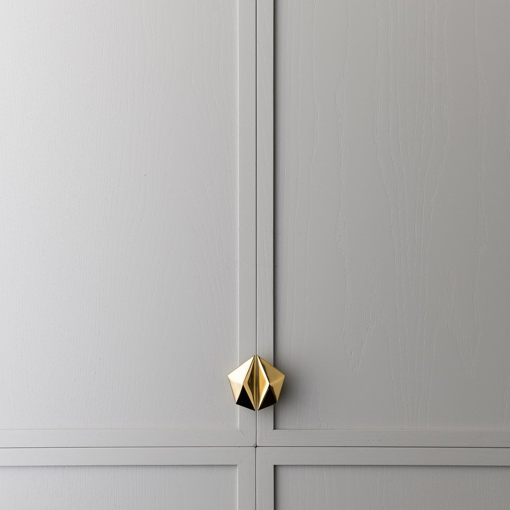 Maximus Knob Polished Brass — view 5