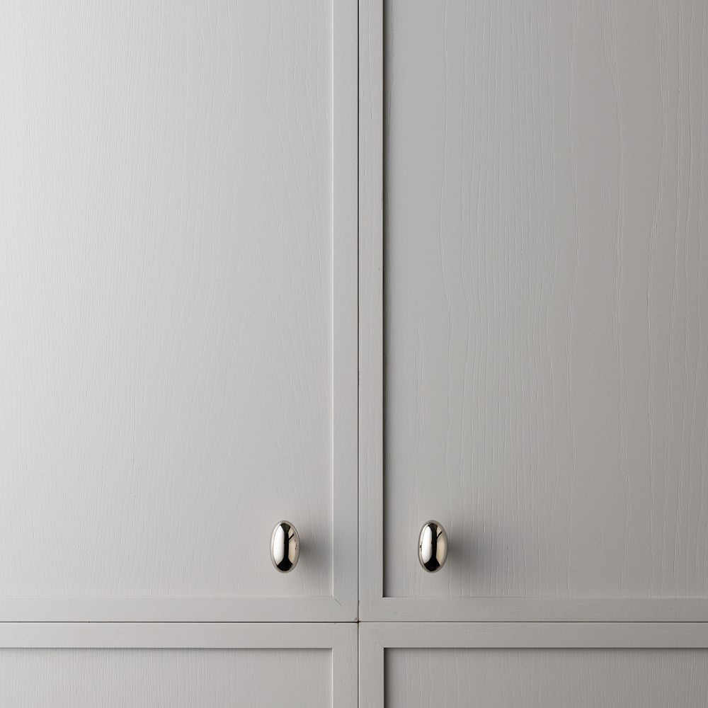 Olive Knob Polished Nickel — view 5