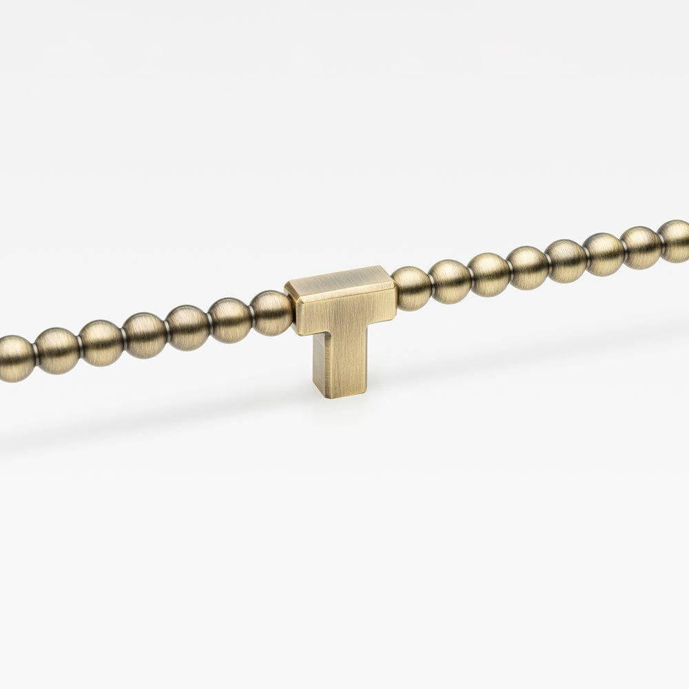 Orbe Pull Aged Brass Large — view 2