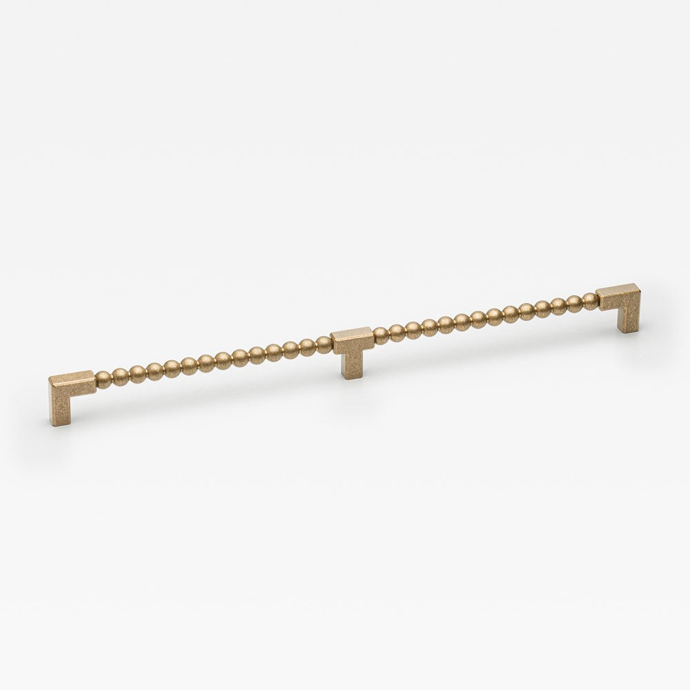 Orbe Pull Tumbled Brass Large — view 1
