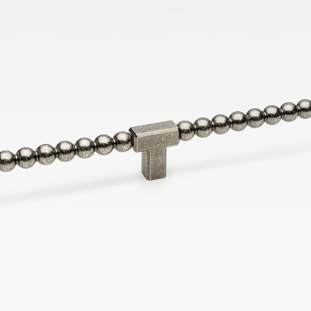 Orbe Pull Tumbled Nickel Large — view 2