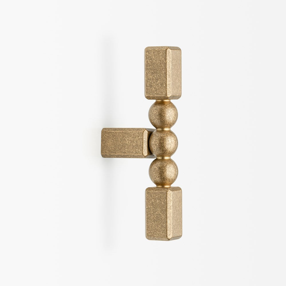 Orbe T-Pull Tumbled Brass — view 2