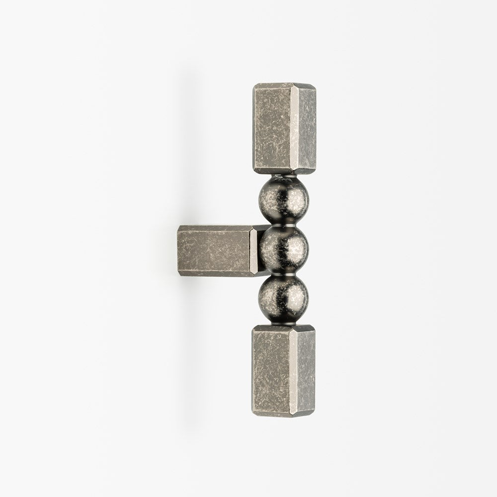 Orbe T-Pull Tumbled Nickel — view 2