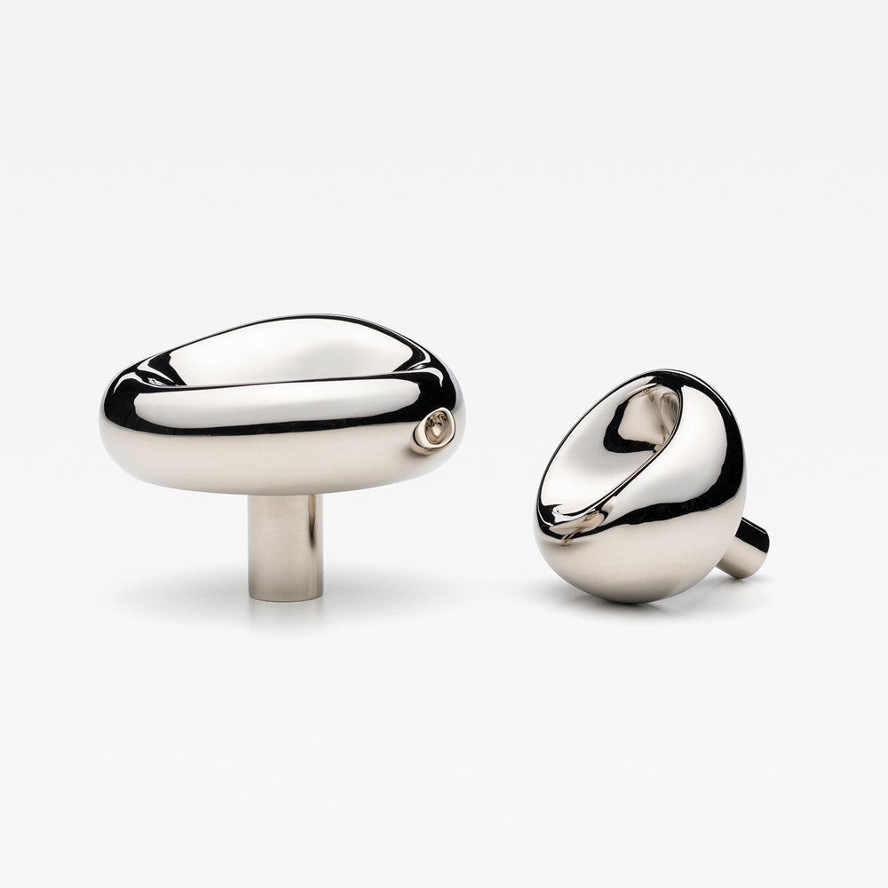 Orietta Knob Polished Nickel — view 1
